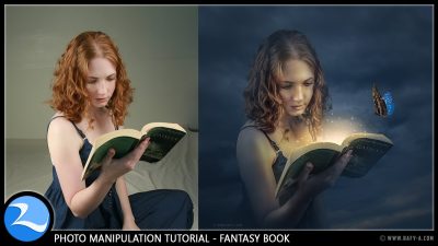 奇幻书籍操作效果photoshop教程-国外ps教程