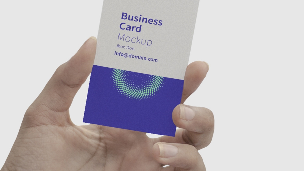 卡片样机素材 Business Card Hand Mockup-联萌后期商店果子坤⎛⎝sockite⎠⎞