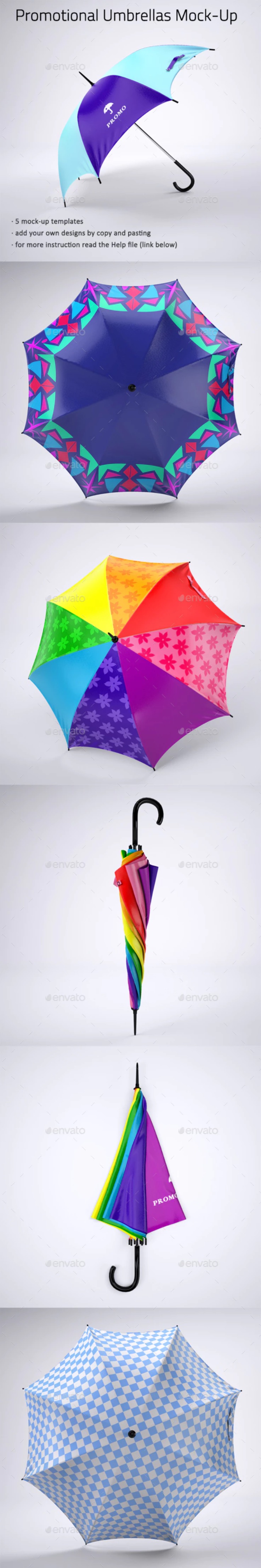 雨伞广告设计样机展示模板-联萌后期商店果子坤⎛⎝sockite⎠⎞