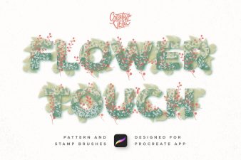 花卉和植物iPad专用Procreate笔刷合集下载