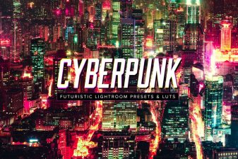 10组酷炫的夜景城市LR滤镜预设 10 Cyberpunk Lightroom Presets LUTs